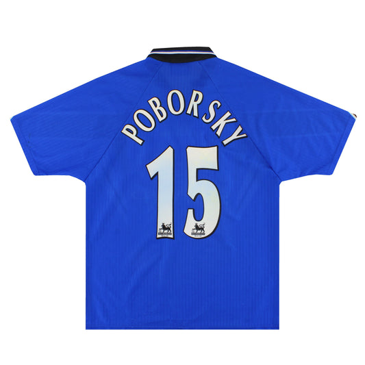 1996-97 Manchester United Third Shirt Poborsky