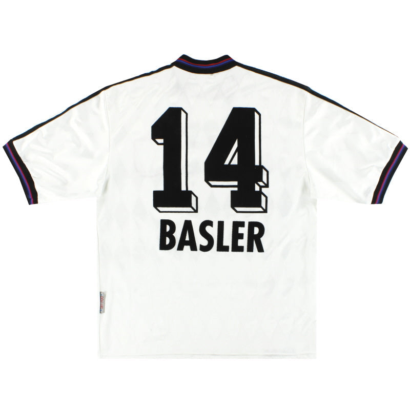 1996-98 Bayern Munich Away Shirt Basler