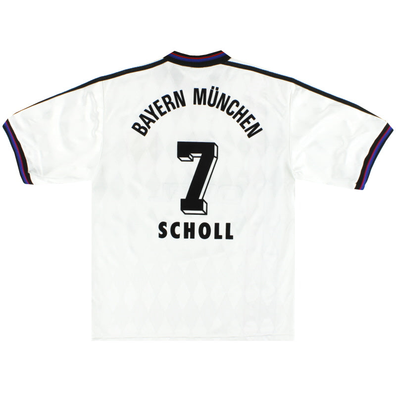 1996-98 Bayern Munich Away Shirt Scholl