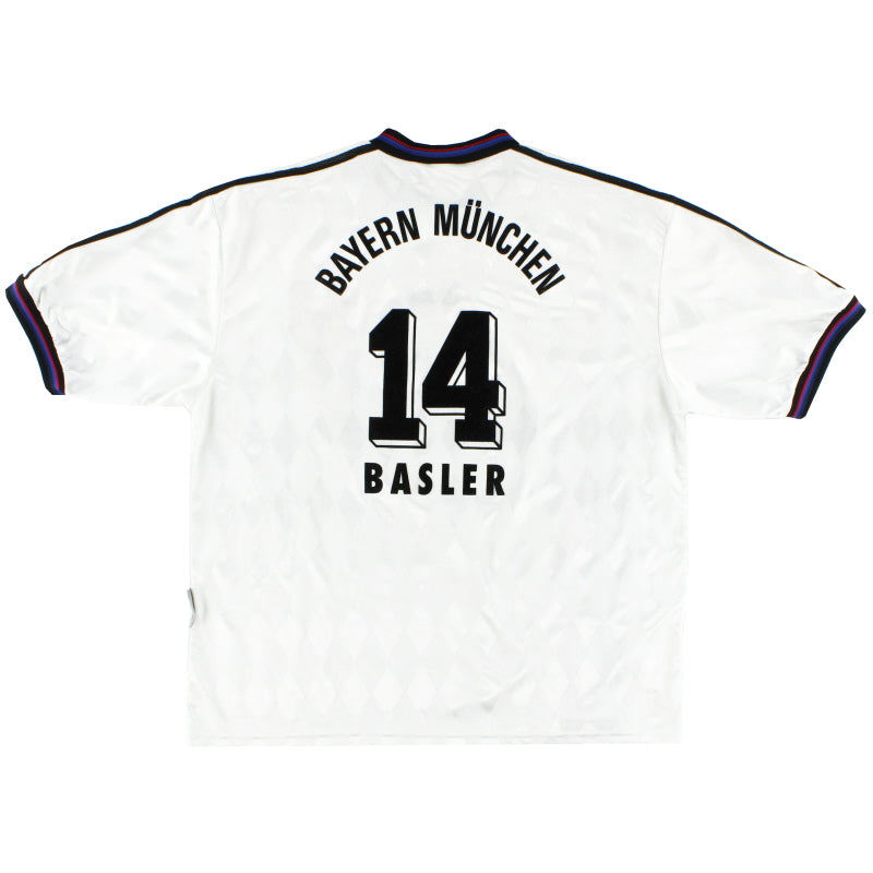 1996-98 Bayern Munich Away Shirt Basler