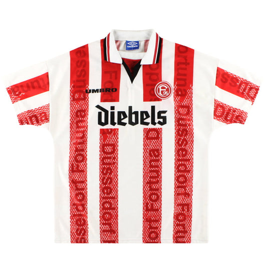 1996-98 Fortuna Dusseldorf 'Signed' Home Shirt