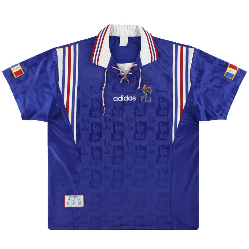 1996-98 France Home Shirt L/XL