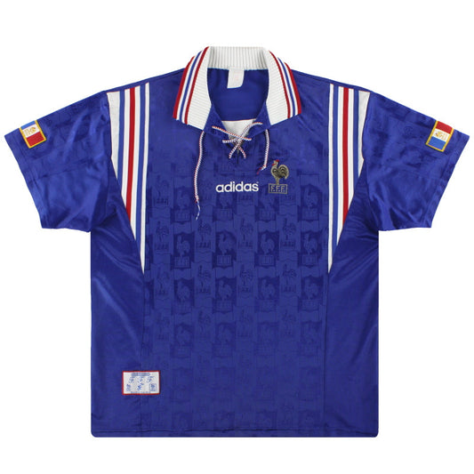1996-98 France Home Shirt L/XL