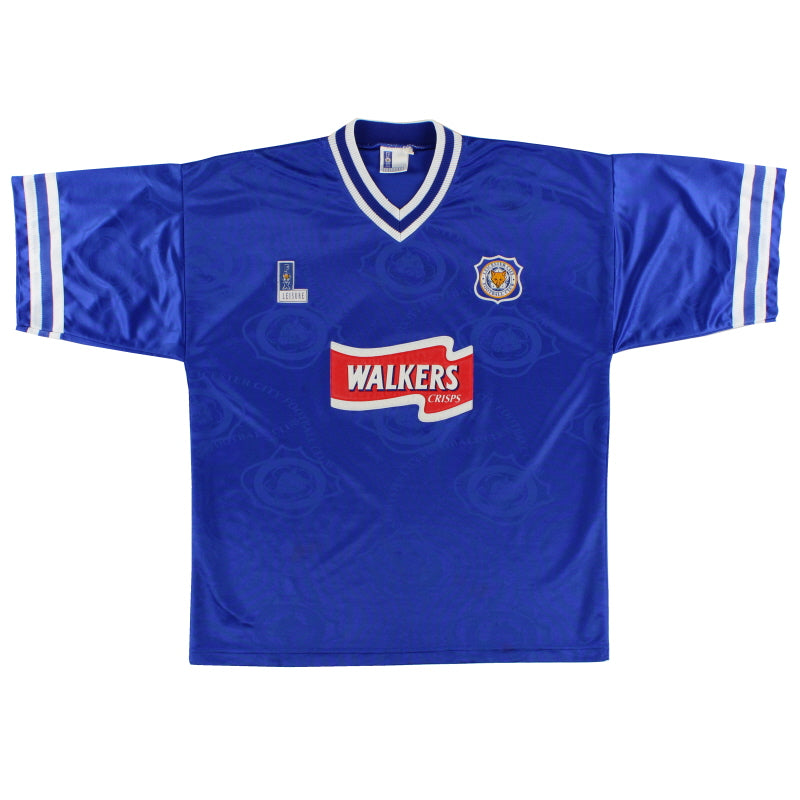 1996-98 Leicester Fox Leisure Home Shirt