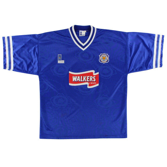 1996-98 Leicester Fox Leisure Home Shirt