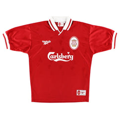 1996-98 Liverpool Home Shirt Babb