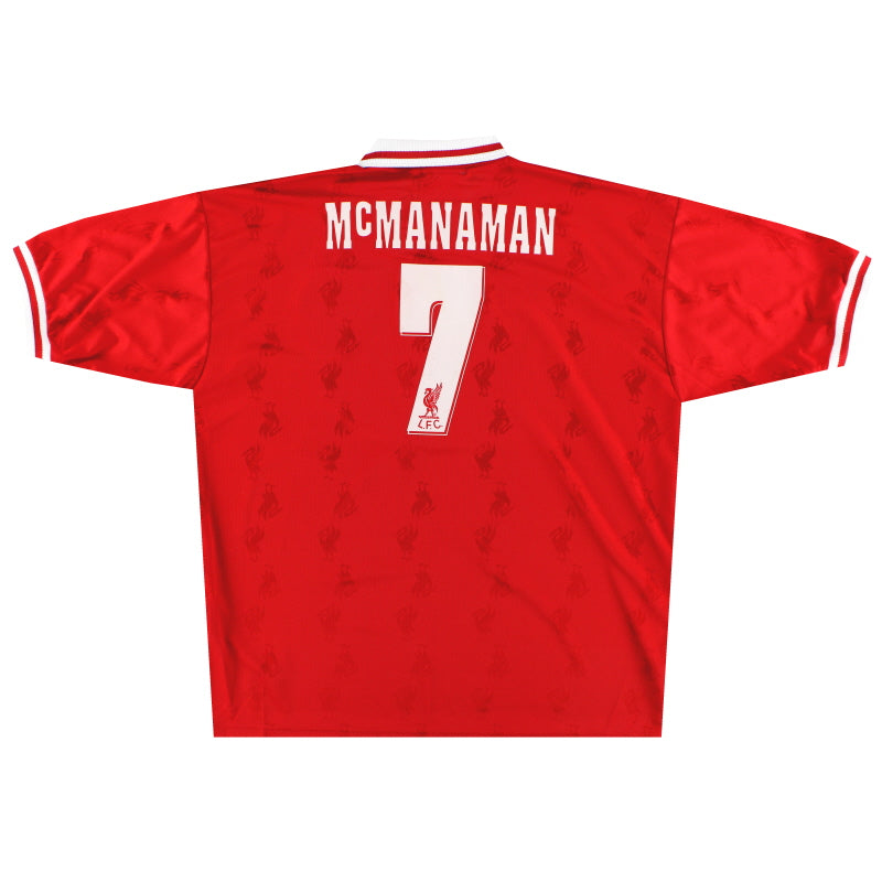 1996-98 Liverpool Home Shirt McManaman