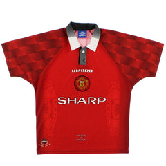 1996-98 Manchester United Home Shirt Keane