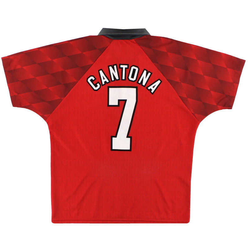 1996-98 Manchester United Home Shirt Cantona