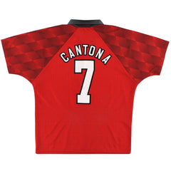 1996-98 Manchester United Home Shirt Cantona
