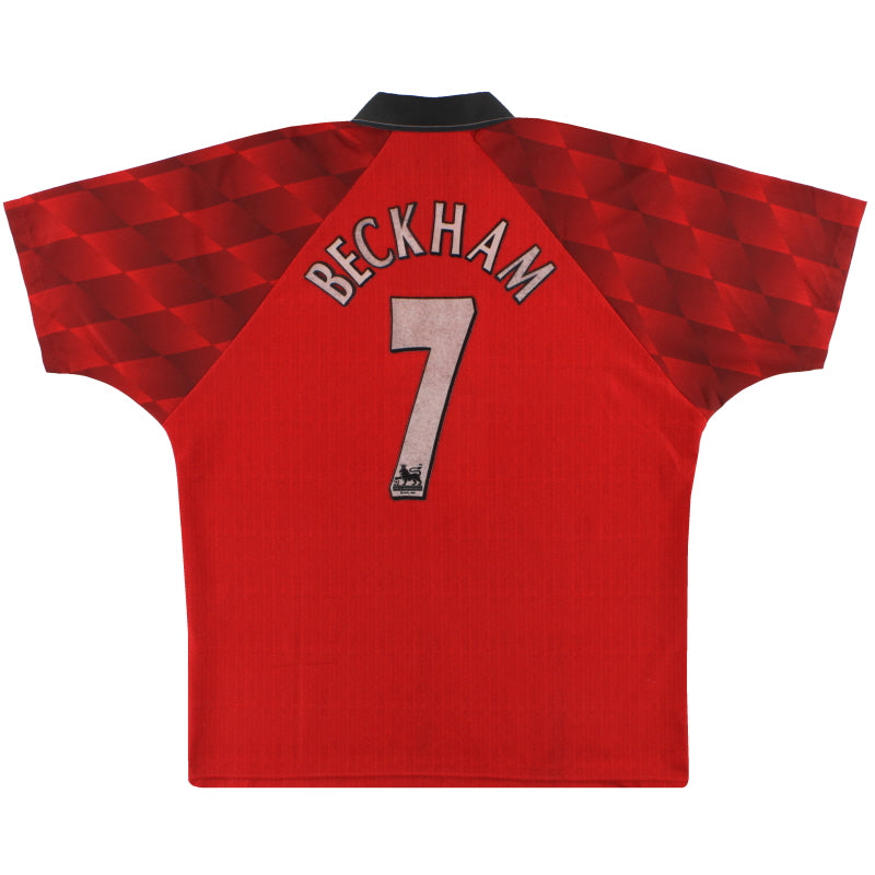 1996-98 Manchester United Home Shirt Beckham