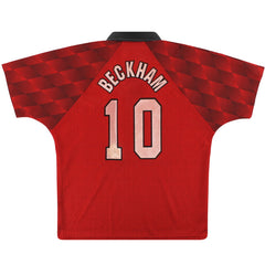 1996-98 Manchester United Home Shirt Beckham