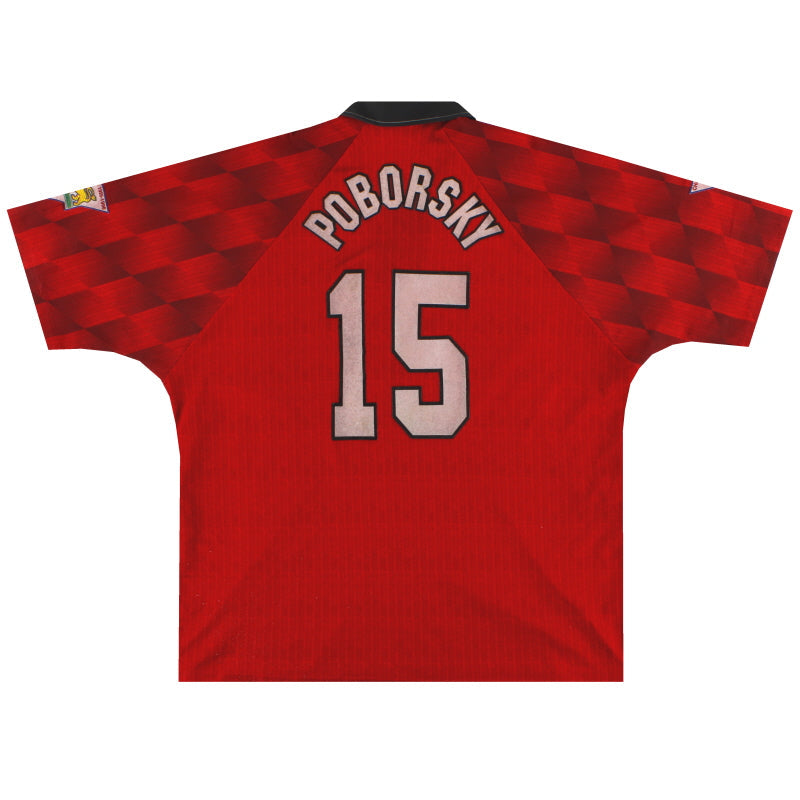 1996-98 Manchester United Home Shirt Poborsky