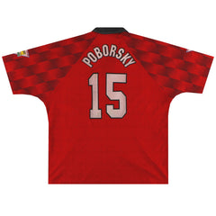 1996-98 Manchester United Home Shirt Poborsky