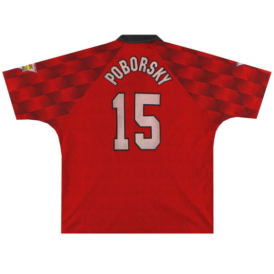 1996-98 Manchester United Home Shirt Poborsky