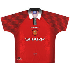 1996-98 Manchester United Home Shirt Poborsky