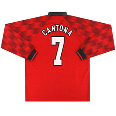 1996-98 Manchester United Home Shirt Cantona