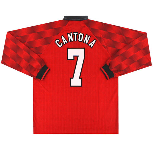 1996-98 Manchester United Home Shirt Cantona
