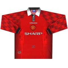 1996-98 Manchester United Home Shirt Cantona