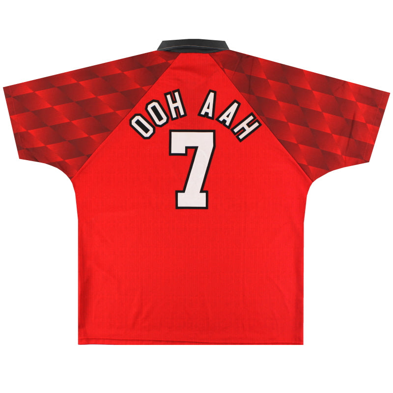 1996-98 Manchester United Home Shirt Ooh Aah