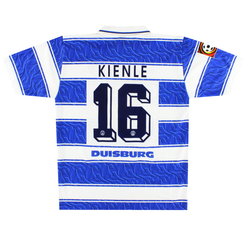 1996-98 MSV Duisburg Home Shirt Kienle