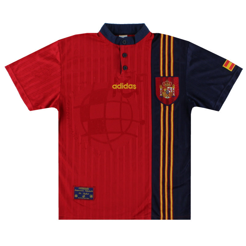 1996-98 Spain Home Shirt