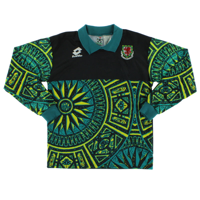 1996-98 Wales Goalkeeper Shirt XXL.Boys