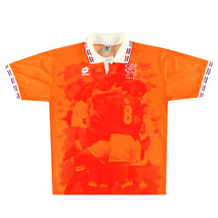 1996 Holland Home Shirt Bergkamp