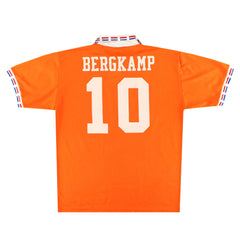 1996 Holland Home Shirt Bergkamp