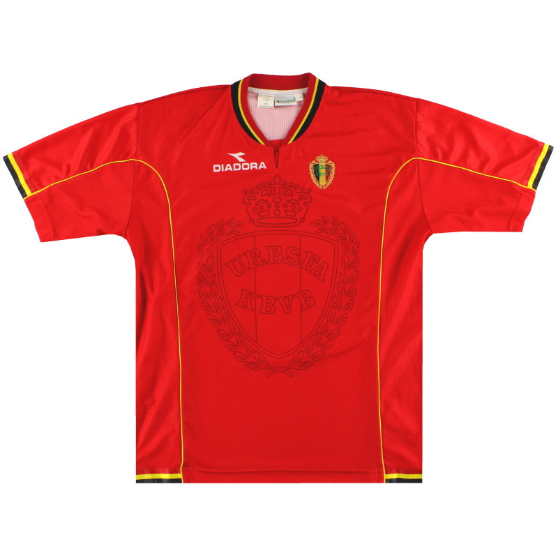 1997-98 Belgium Home Shirt