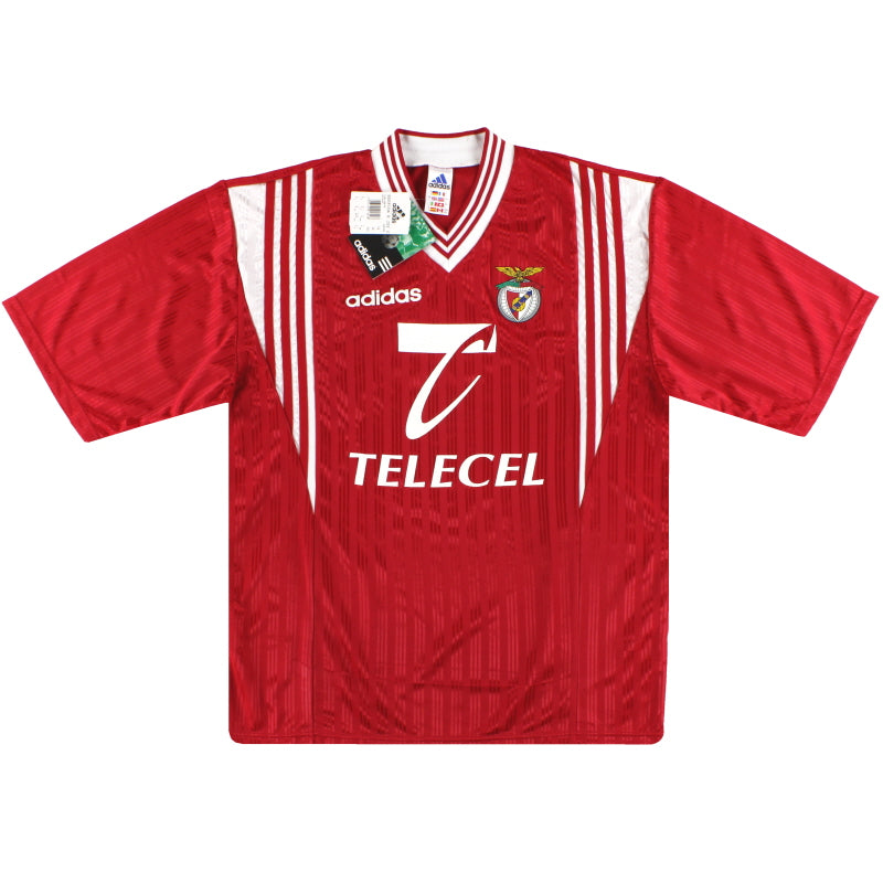 1997-98 Benfica Basic Home Shirt Joao Pinto