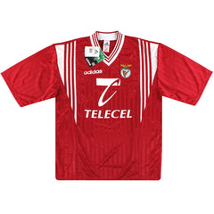 1997-98 Benfica Basic Home Shirt Joao Pinto