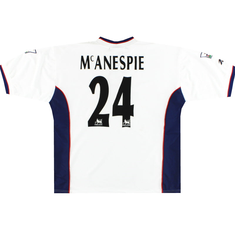 1997-98 Bolton Home Shirt McAnespie