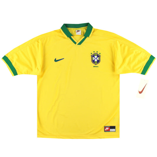 1997-98 Brazil Home Shirt