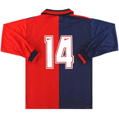 1997-98 Cagliari Home Shirt