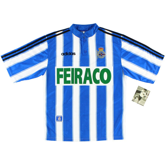 1997-98 Deportivo Home Shirt