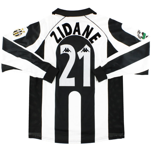 1997-98 Juventus Centenary Home Shirt Zidane