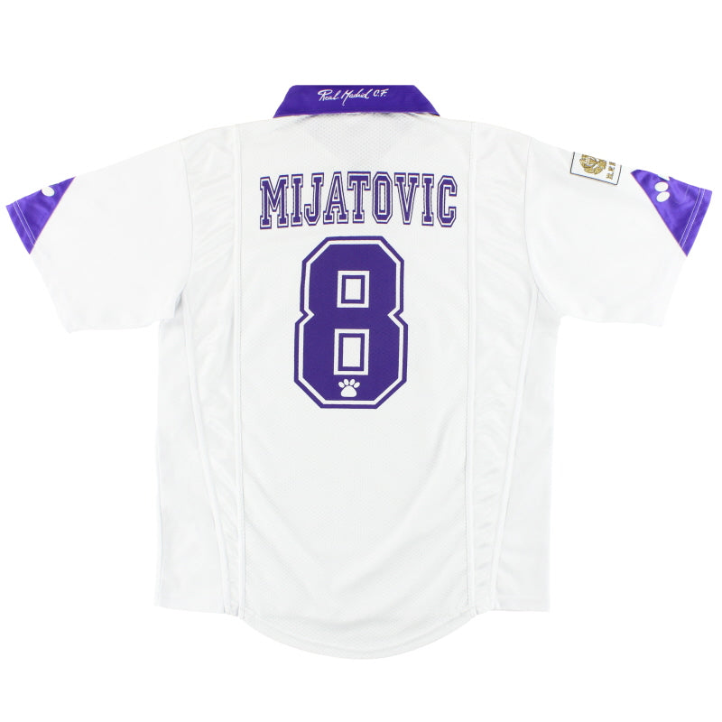 1997-98 Real Madrid Home Shirt Mijatovic