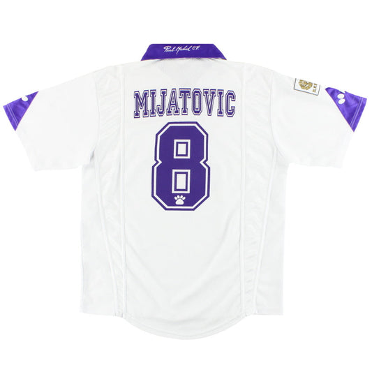 1997-98 Real Madrid Home Shirt Mijatovic