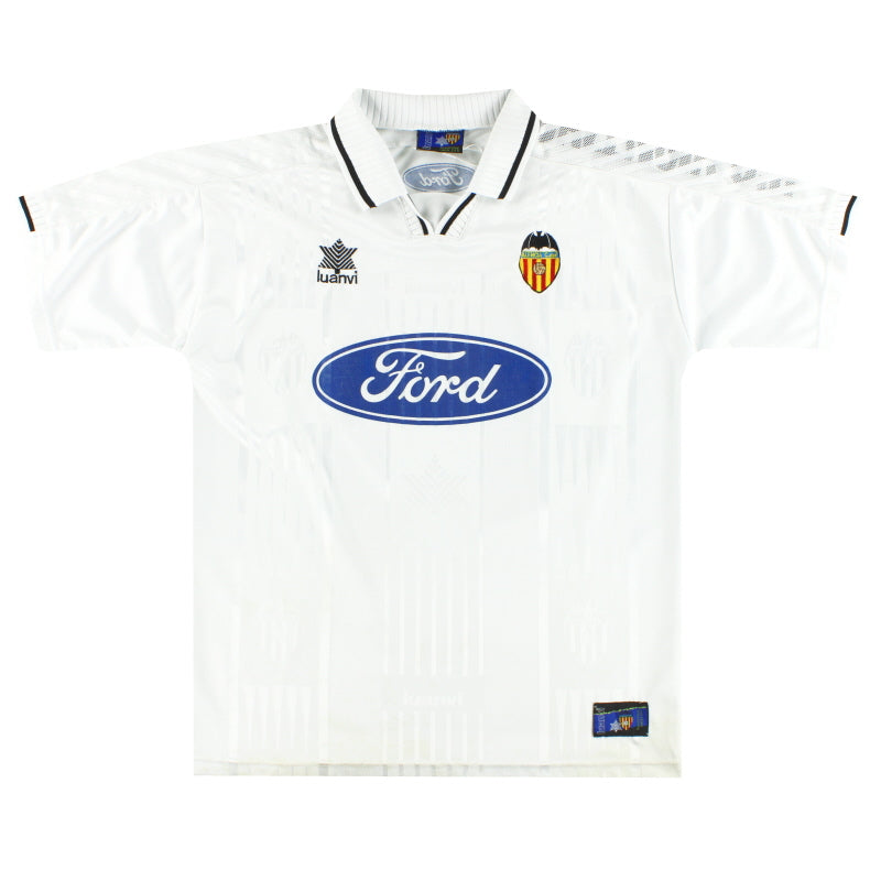 1997-98 Valencia Luanvi Home Shirt