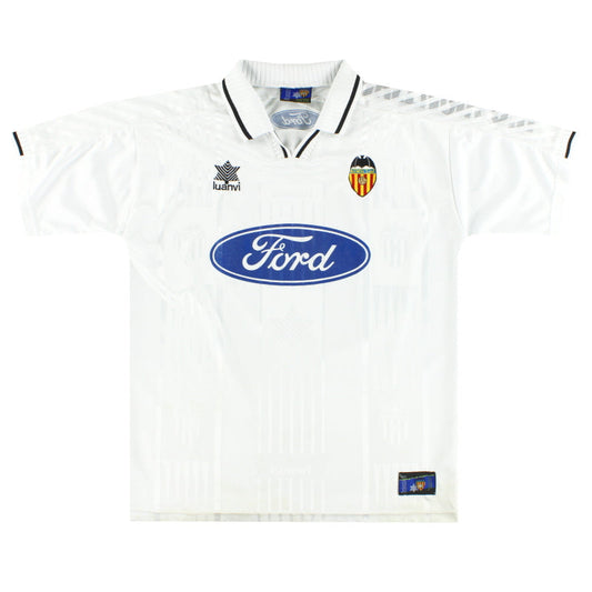 1997-98 Valencia Luanvi Home Shirt