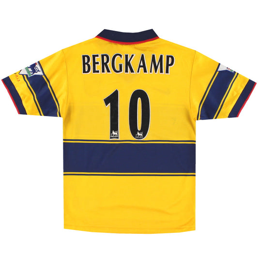 1997-99 Arsenal Away Shirt Bergkamp