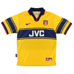 1997-99 Arsenal Away Shirt Bergkamp