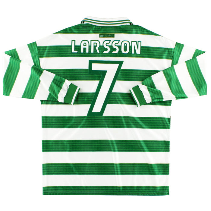 1997-99 Celtic Home Shirt Larsson