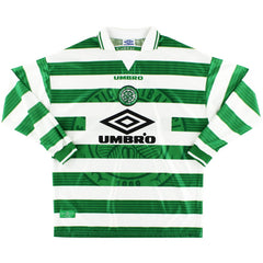 1997-99 Celtic Home Shirt Larsson