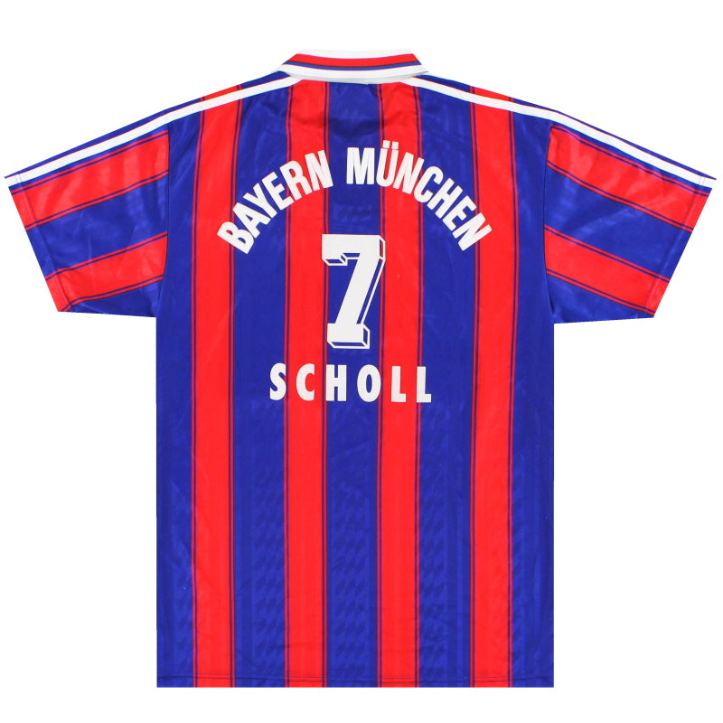 1995-97 Bayern Munich Home Shirt Scholl