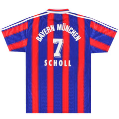 1995-97 Bayern Munich Home Shirt Scholl