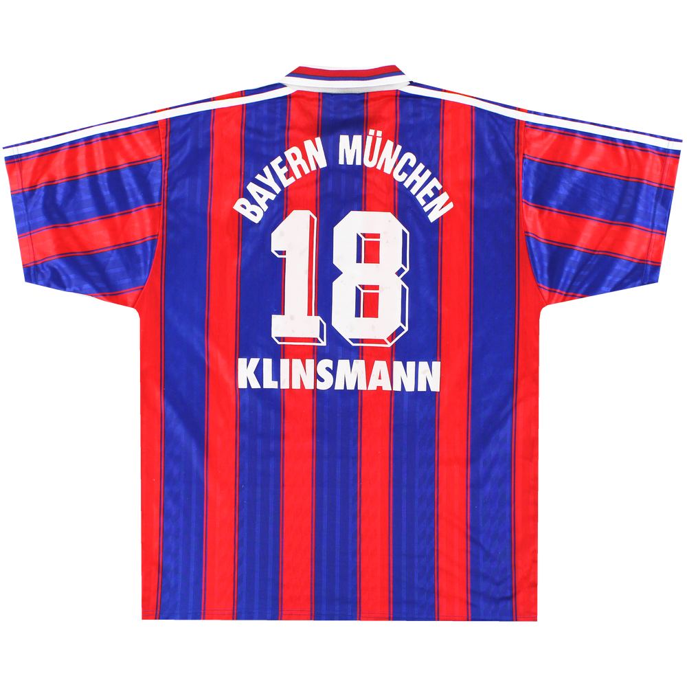 1995-97 Bayern Munich Home Shirt Klinsmann