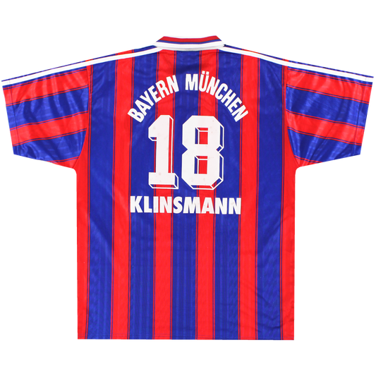 1995-97 Bayern Munich Home Shirt Klinsmann