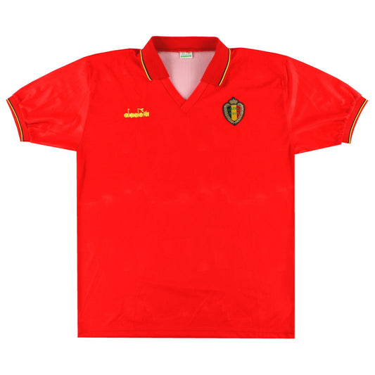 1992-94 Belgium Home Shirt